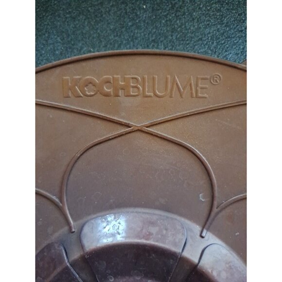 2 Kuhn Rikon Spill Stopper Lids Kochblume Round Vented Silicone 12” & 9" - Picture 5 of 6